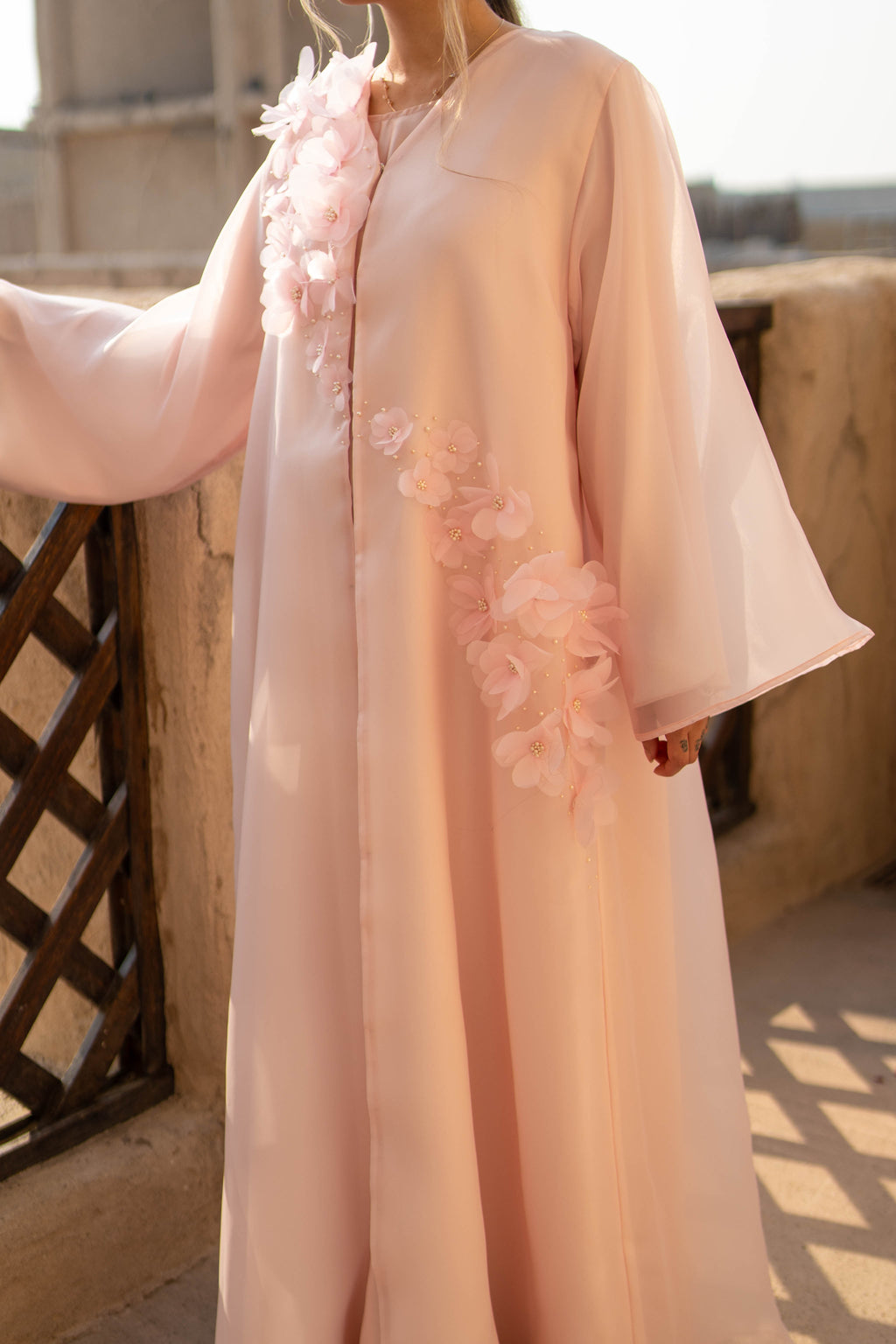 Wardah Blush Abaya