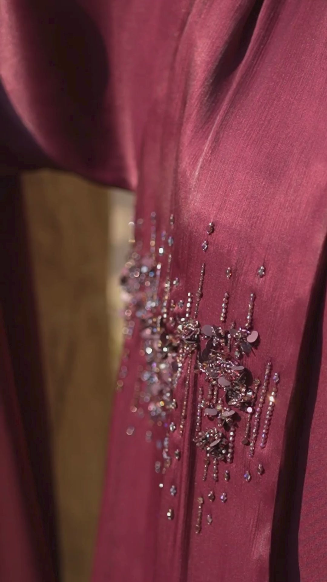 Layali Amethyst Abaya